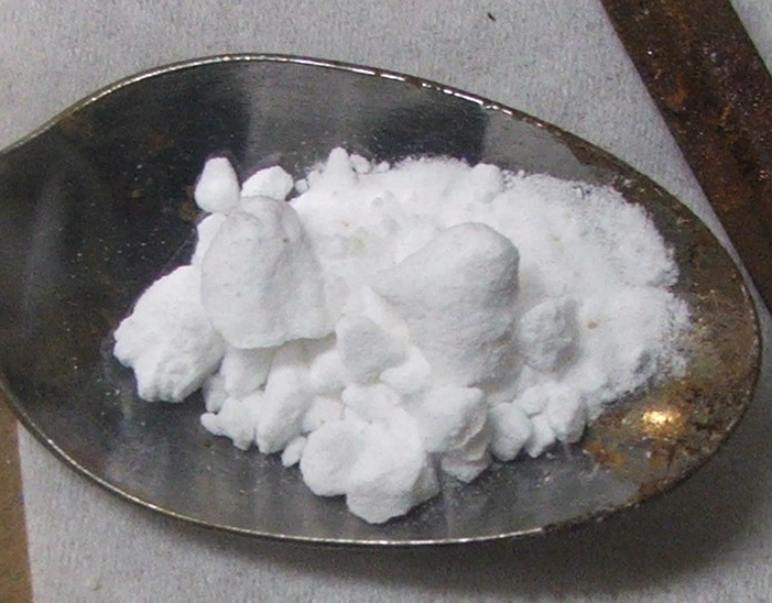 Sodium Carbonate — material reference photograph (Wikimedia Commons, Public domain)